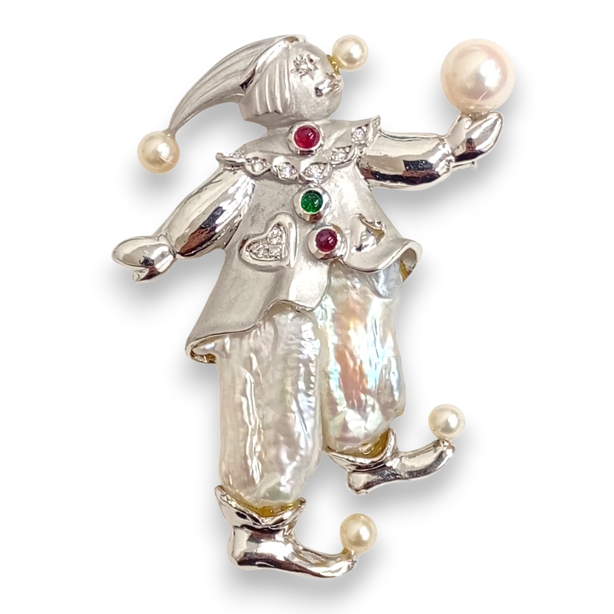 【中古】K18WGメレD0.1ct...