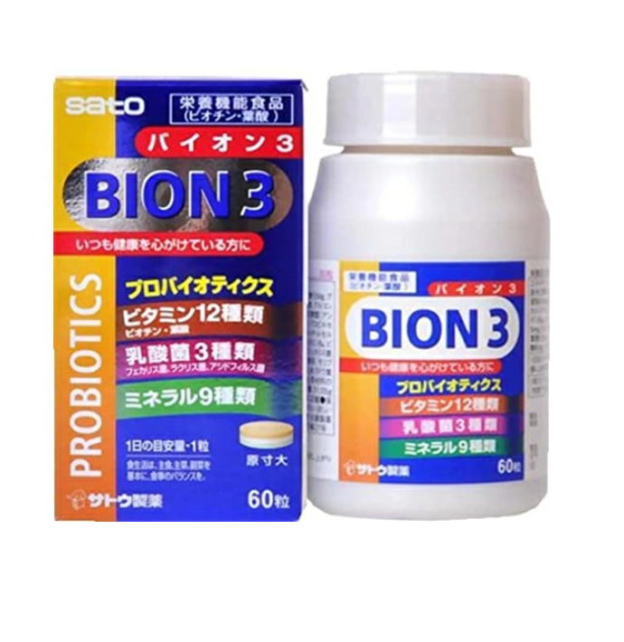 【佐藤製薬】BION3（バイオン3）60粒