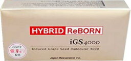 【あす楽対応】日本レスベラトロール 催芽ブドウ種子 GSPP iGS4000 HYBRID ReBORN 30カプセル2箱セット