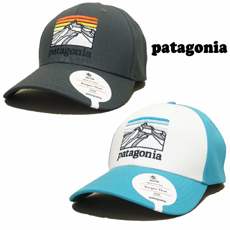 【あす楽】 Patagonia Line Logo Ridge Roger That Hat - 38253 / Cap / キャップ / スナップバック / 帽子 / ハット / adjustable