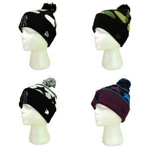 ڤڡ NewEra New York Yankees Knit Cap (CAM TOP/POM STAR) ˥塼衼 󥭡 ˥塼 ˥åȥå