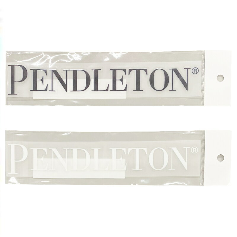 PENDLETON DIE CUT LOGO STICKER L / ダイカットロゴステッカーL / ペンドルトン / シール / PDT-000-223032 / 【他の商品との同梱不可】