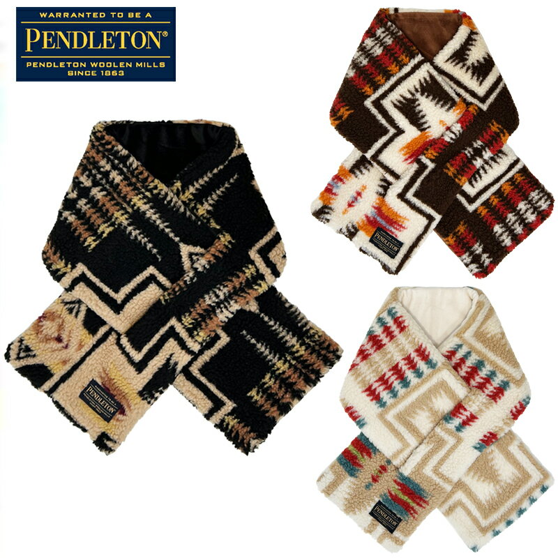 マフラー メンズ（5000円程度） PENDLETON BOA MUFFLER / ペンドルトン ボア マフラー / PENDLETON MUFFLER / ハーディング / マフラー / ファッション小物 / 防寒 / メンズ / レディース / ユニセックス / PDT-000-233021