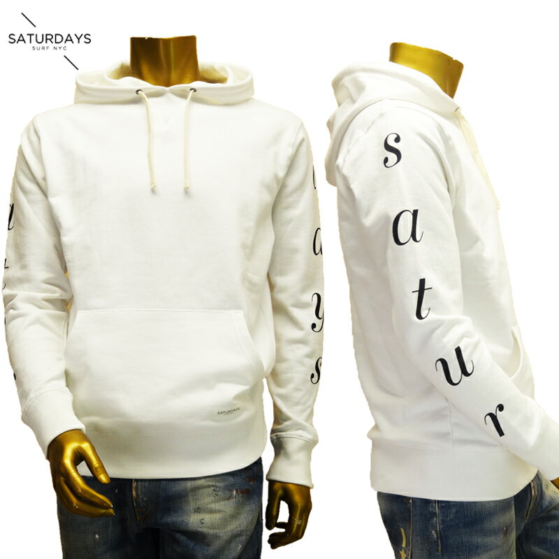 SATURDAYS SURF NYC(サタデーズ サーフ ニューヨーク)Ditch Italic Arms (pull over parka/プルオーバーパーカ...