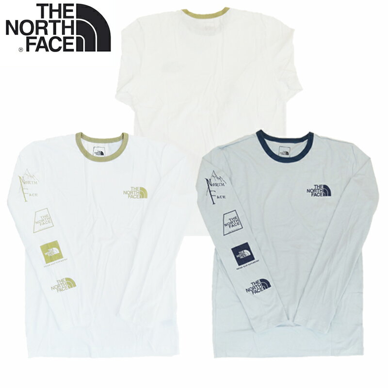 楽天10-FEETTHE NORTH FACE MEN'S LONG SLEEVE LOGO-LUTION TEE / M L/S LOGO-LUTION TEE / ザ・ノース・フェイス / LOGOLUTION TEE / LONG SLEEVE / ロングスリーブ Tシャツ / 長袖Tシャツ / NF0A4AAL