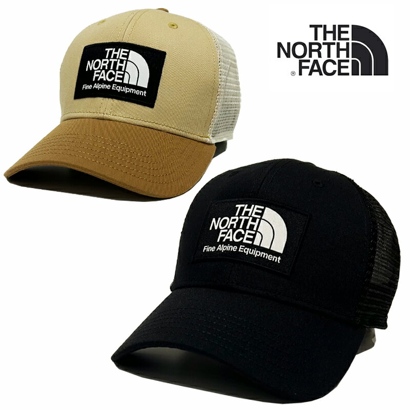 【あす楽】THE NORTH FACE DEEP FIT MUDDER TRUCKER / HAT / CAP / ザ ノース フェイス / Mesh Cap / メッシュキャップ / DF MUDDER TRUCKER / ロゴ / トラッカー / ハット / スナップバック / 帽子 / NF0A5FX8