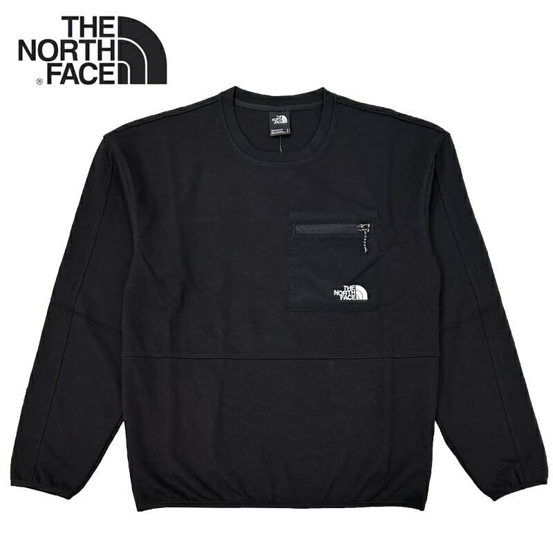 楽天10-FEET【あす楽】THE NORTH FACE MEN'S TNF TECH CREW / M TNF TECH CREW / ザ・ノース・フェイス / テック クルー スウェット / CREW NECK / クルーネック / LONG SLEEVE / ロングスリーブ / SWEAT / クルー スウェット / メンズ / 長袖 / トップス / NF0A7UQU