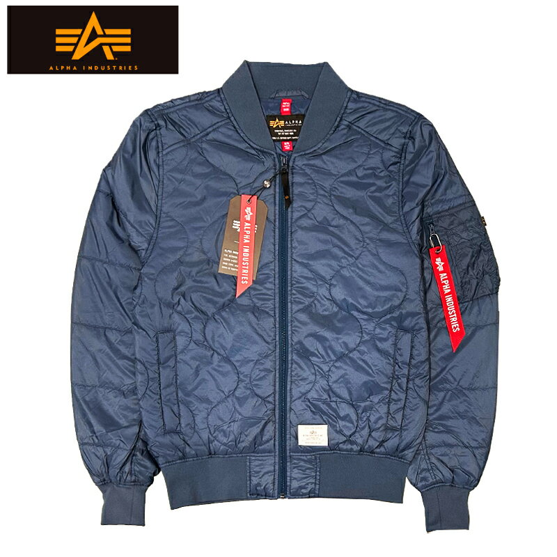 アルファインダストリーズ キルティングジャケット メンズ 【あす楽】 ALPHA INDUSTRIES L-2B QUILTED FLIGHT JACKET / アルファ インダストリーズ / エルツ―ビー キルテッド フライトジャケット / フライトジャケット / FLIGHT JACKET / ミリタリー ジャケット / アウター / メンズ / レディース / ユニセックス / UJQ52000C1