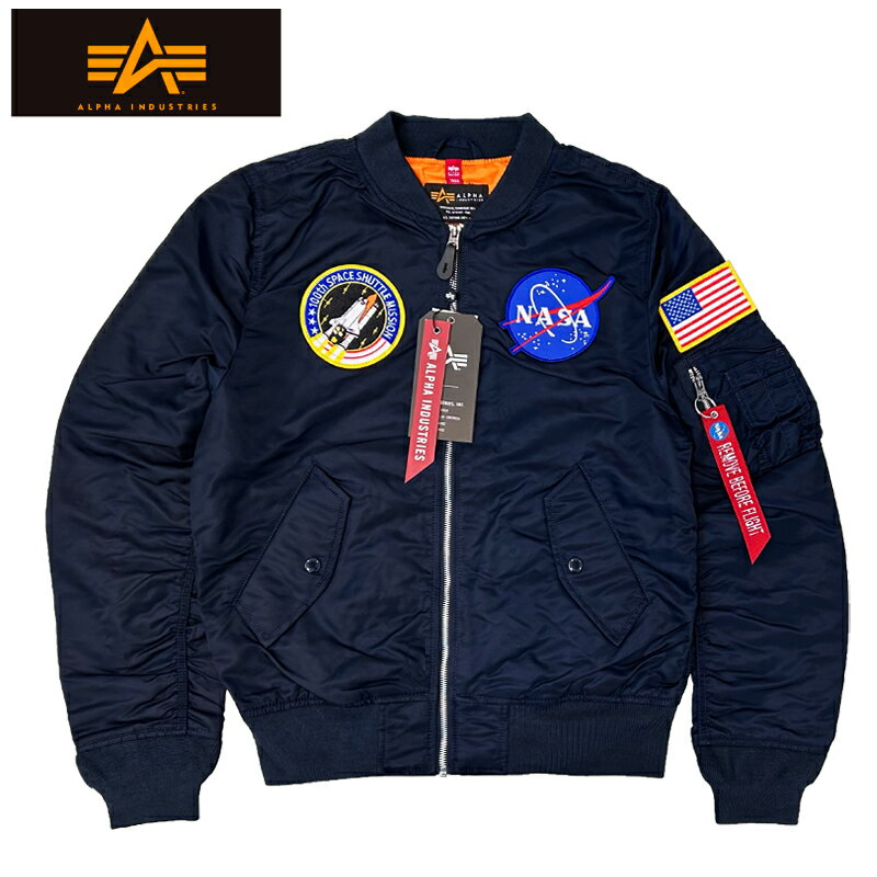 アルファインダストリーズ アウター メンズ 【あす楽】 ALPHA INDUSTRIES L-2B NASA FLIGHT JACKET / アルファ インダストリーズ / エルツ―ビー ナサ フライト ジャケット / フライトジャケット / FLIGHT JACKET / BOMBER JACKET / ミリタリー ジャケット / NASA / ナサ / ロゴ / アウター / メンズ / MJL47020C1