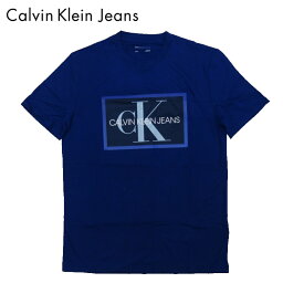 カルバン・クライン Tシャツ メンズ Calvin Klein Jeans (カルバンクライン ジーンズ) FEB LOGO TEE / MONOGRAM LOGO TEE / モノグラム ロゴ / ロゴ Tシャツ / SHORT SLEEVE TEE / Crew Neck T-Shirt / クルーネック / 41VM811