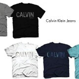 Calvin Klein Jeans (カルバンクライン ジーンズ) CAPITAL LOGO TEE / キャピタル ロゴ / ロゴ Tシャツ / SHORT SLEEVE TEE / Crew Neck T-Shirt / クルーネック / 41VC866
