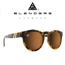 【あす楽】 BLENDERS EYEWEAR / ブレンダーズ アイウェア / CAROLINA HONEY / サングラス / Sunglass / 眼鏡 / カリフォルニア / アイウェア / メガネ / 専用保存袋付き / BE1105 / (BROWN TORTOISE / AMBER)