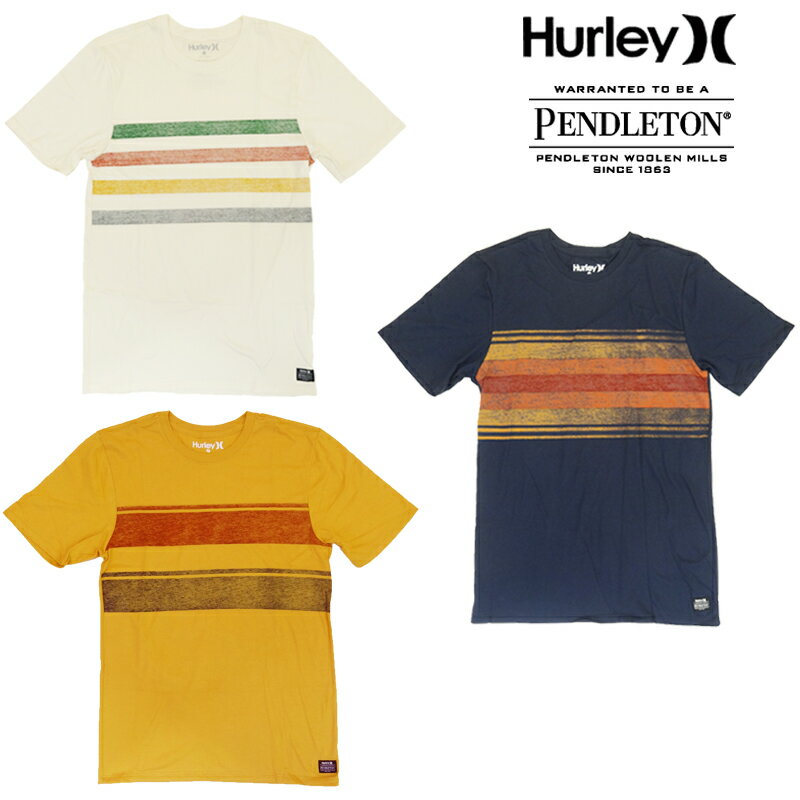 Hurley×PENDLETON コラボ / PENDLETON GLACIER / PENDLETON GRAND CAN / PEND YELLOWSTONE / TEE SS / NATIONAL PARK COLLECTION / ハーレー / ペンドルトン / T-Shirt / メンズ / AQ1550 / AQ1551 / AQ1552