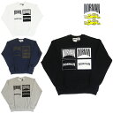 あす楽NORMAN Logo Print Crew Neck Sweat Tee Shirts / ノルマン / ロゴ / Logo / プリント / クルーネック / スウェット / Tシャツ / 馬場圭介様 / NOR-0013