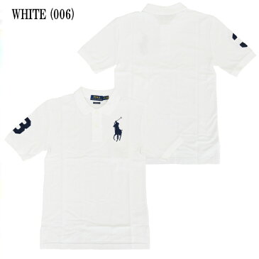 【あす楽】POLO RALPH LAUREN BOYS (ポロ ラルフローレン / ボーイズライン) / COTTON BIG PONY POLO / ビッグポニー ポロシャツ / POLO SHIRT / ポロシャツ / 半袖 / SHORT SLEEVE / ボーイズ / ジュニア / レディース / メンズ / ユニセックス / 323670257
