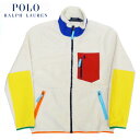 【あす楽】POLO RALPH LAUREN (ポロ ラルフローレン) Men 039 s Bonded Hi Pile Longsleeve Fuz Winter Cream Multi / MENS BONDED PILE LSL FUZ / Full Zip Fleece Jacket / メンズ / ポニー / Pony / M CLASSICS 1 / メンズ / ロゴ / 長袖 / 710857819001