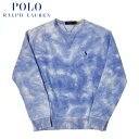 yyzPOLO RALPH LAUREN (| t[) Polo Crew Sweatshirt / |j[ XEFbg / N[lbN XEFbg / XEFbgVc / MACY'S / Crew Sweat / Y / h? / Vv / S /  / N / BLUE MULTI / 710907543001