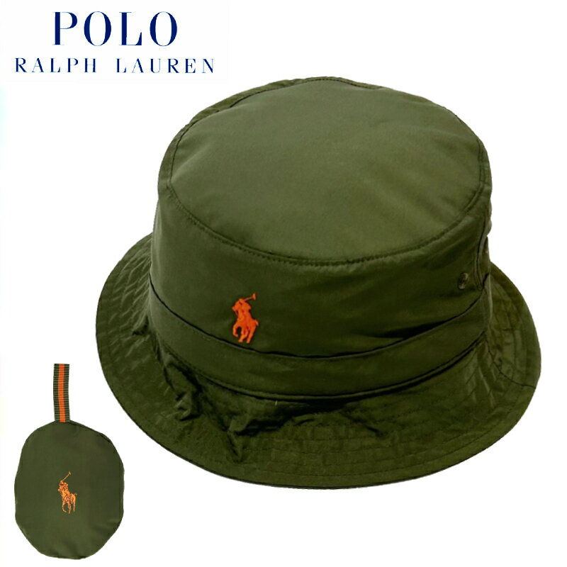 ポロ ラルフ ローレン 【あす楽】POLO RALPH LAUREN TRAVLR BUCKET HAT / ポロ ラルフローレン / トラベラー バケット ハット / パッカブル / バケット ハット / Polo Pony / Signature Pony / シグネチャー ポニー / M CLASSICS / Hat / ハット / Cap / キャップ / 帽子 / 刺繍 / 710857415010