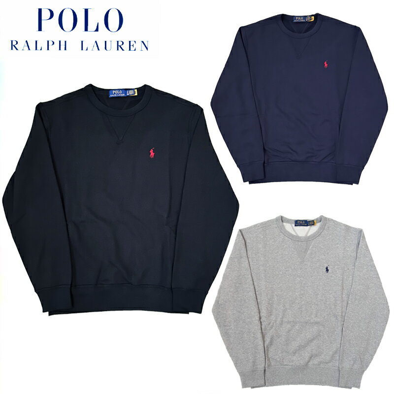 POLO RALPH LAUREN Polo Crew Sweatshirt / ポロ ラルフローレン / ポニー スウェット / クルーネック スウェット / スウェットシャツ / M CLASSICS 7/15 / Fleece Crew Sweatshirt / メンズ / 刺繡 / シンプル / ロゴ / 定番 / 長袖 / 裏起毛 / 710766772001