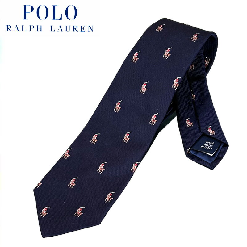 ラルフローレン ネクタイ POLO RALPH LAUREN PLAYER NECK TIE / ポロ ラルフローレン ポロ ポニー シルク ネクタイ / M PFS / ネクタイ / Polo Pony / Signature Pony / シグネチャー ポニー / 入学式 / 卒業式 / 紳士 / 服飾 / 小物 / メンズ / 712883557003