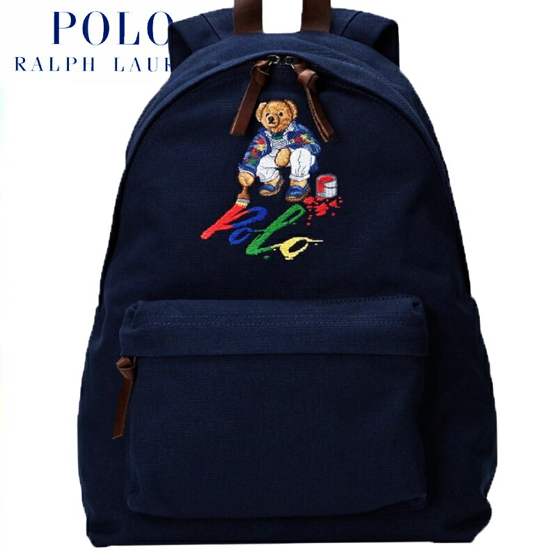 ラルフローレン 帆布・キャンバスバッグ レディース POLO RALPH LAUREN ポロ ラルフローレン バックパック / BACKPACK / ベア 刺繍 / Polo Bear Canvas Backpack / ポロ ベア キャンバス リュック / 熊 / くま / クマ / RUCKSACK / リュックサック / MPOLO SP24 DEL4 / ポロベア / ユニセックス / BAG / 405931636001