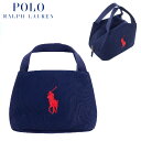 POLO RALPH LAUREN PLAN CANVAS INSULATED LUNCH BAG / ポロ ラルフローレン / Big Pony Insula...