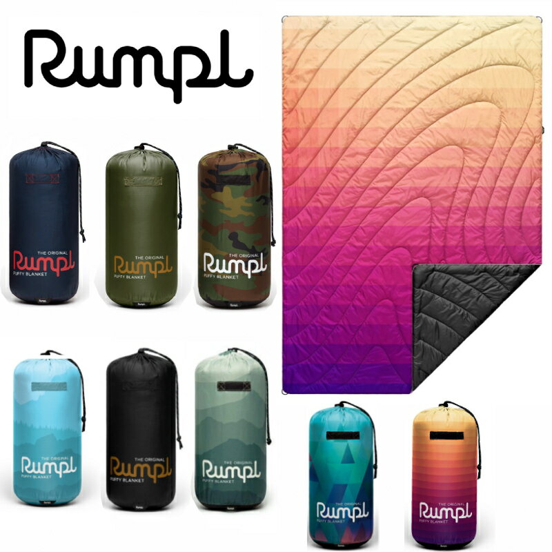 あす楽Rumpl (ランプル) THE ORIGINAL PUFFY BLANKET / オリジナル パフィー ブランケット / BLANKET / 132cm×190cm (52in×75in) / アウトドア /キャンプ / 掛け布団 / 車中泊 / 201001 203001 SLD1 / 203003 SLD2 / 201002 PRT1