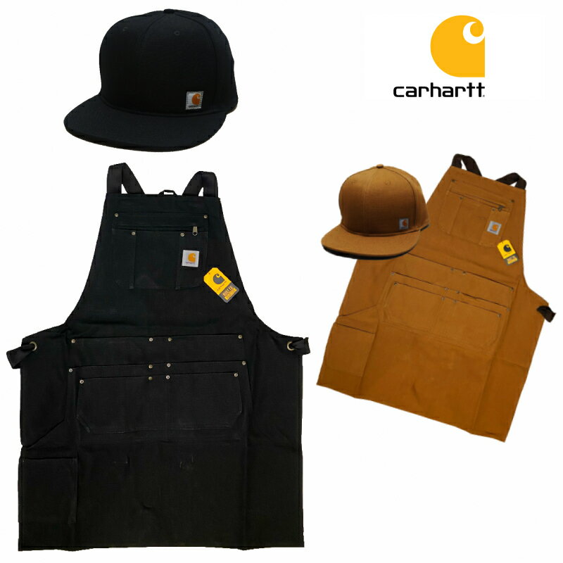 carhartt (カーハート) Cap Apron Set / Ashland Cap / Firm Duck Apron / Set / キャンプ / CAMP / バーベキュー / BARBECUE / BBQ / キャップ エプロン セット / SNAPBACK / CAP / キャップ / スナップバックキャップ /101604 / 103439 (AM3439)