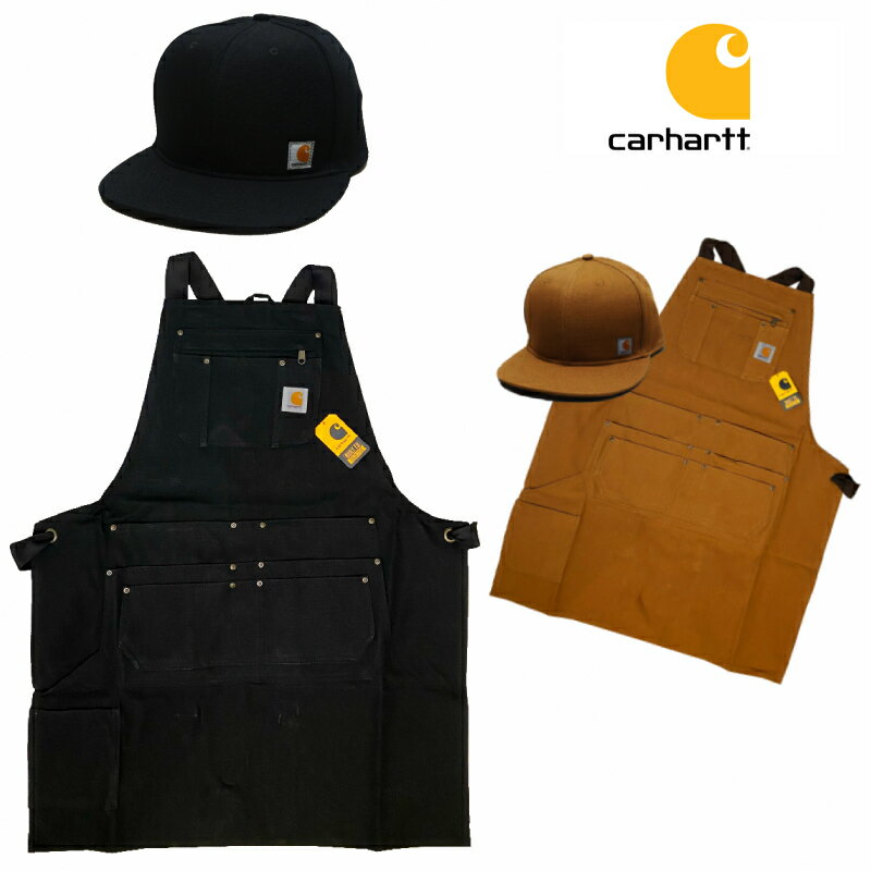 楽天10-FEET【あす楽】carhartt （カーハート） Cap Apron Set / Ashland Cap / Firm Duck Apron / Set / キャンプ / CAMP / バーベキュー / BARBECUE / BBQ / キャップ エプロン セット / SNAPBACK / CAP / キャップ / スナップバックキャップ /101604 / 103439 （AM3439）