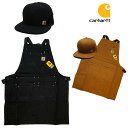 【あす楽】carhartt (カーハート) Cap Apron Set / Ashland Cap / Firm Duck Apron / Set / キャンプ / CAMP / バーベキュー / BARBECUE / BBQ / キャップ エプロン セット / SNAPBACK / CAP / キャップ / スナップバックキャップ /101604 / 103439 (AM3439)