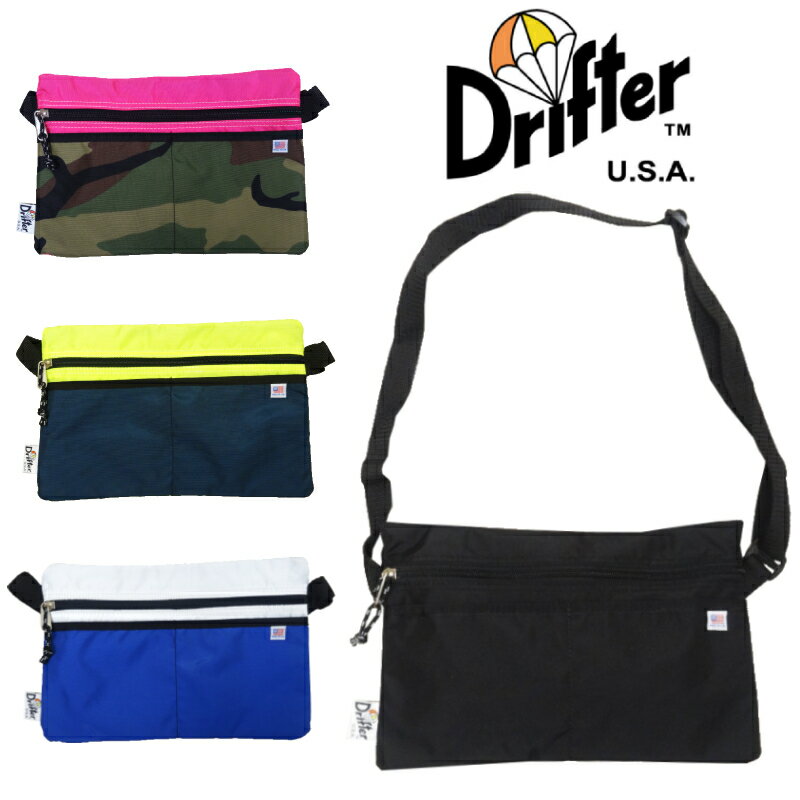 ドリフター ショルダーバッグ メンズ Drifter(ドリフター) HOPEWELL BAG / バッグ / SACOCHE / サコッシュ / ショルダーバッグ / BAG / ポーチ / メンズ / レディース / ユニセックス / 1730