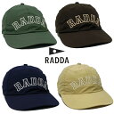 【あす楽】RADDA GOLF AKIRA NYLON HAT / ラッダ ゴルフ / アキラ ナイロン ハット / Hat / ハット / Cap / キャップ / 帽子 / GOLF / ゴルフ / RDSS22A03