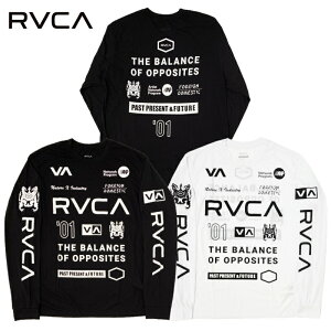 【あす楽】RVCA ALL BRAND LS TEE / ルーカ / LONG SLEEVE TEE / ロングスリーブ Tシャツ / 長袖Tシャツ / CREW NECK TEE / クルーネック Tシャツ / メンズ / AVYZT00844