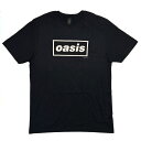 Oasis Logo Black T-Shirt / オアシス ロゴ Tシャツ / Oasis UNISEX T-SHIRT / MUSIC ARTIST TE...