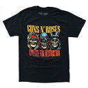 Guns N' Roses AFD Skulls Black tee / ガンズ・アンド・ローゼズ / Tシャツ / MUSIC ARTIST TEE / T-...