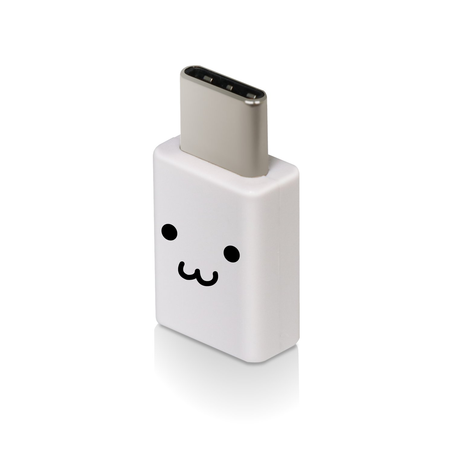 エレコム(ELECOM) USB TYPE C 変換アダプタ 3A出力で超急速充電 [micro-B端子をUSB Type-C端子に変換] 【iPhone15 対応検証済】 ホワイトフェイス MPA-MBFCMADNWHF