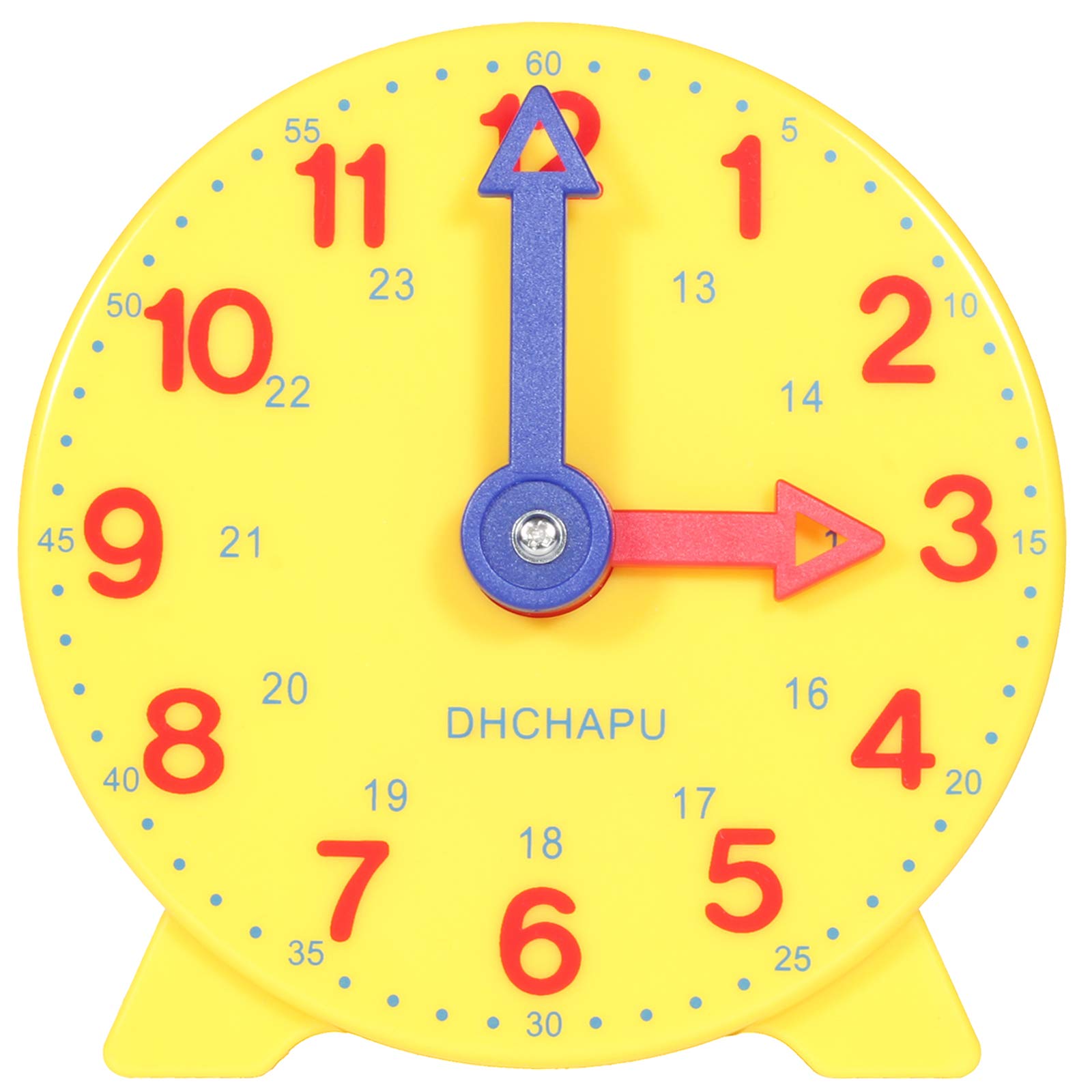 学習時計 生徒用 【知育玩具 算数教材 時間 Student Clock 時計の学習ができる学習用時計 時間を学べる算数教材として活用可能