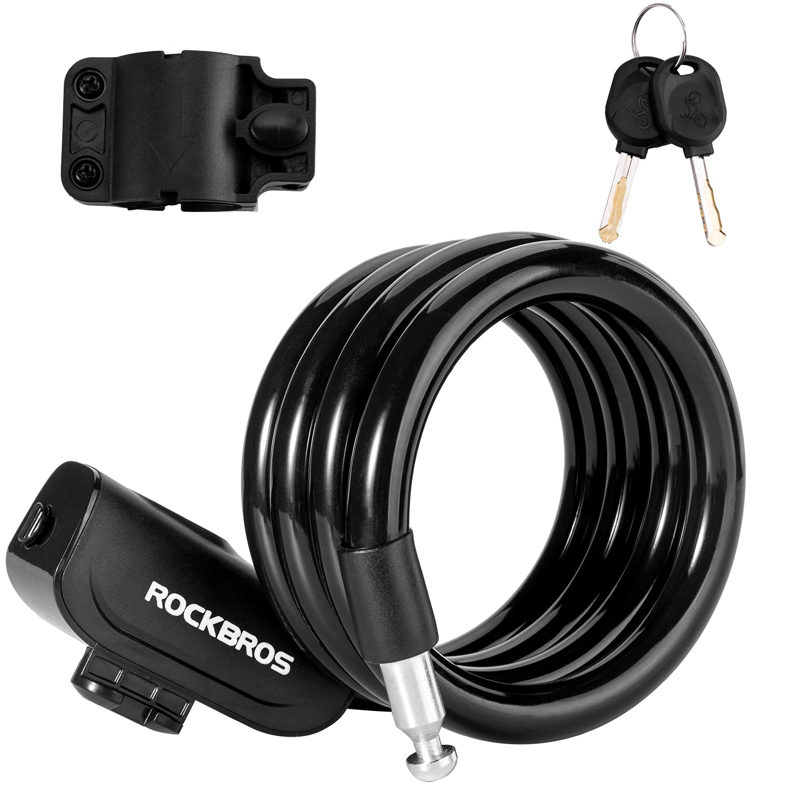 ROCKBROS(bNuX)]  bN C[bN h~ ؒf΍R fʒa13mm 1100mm  gѕ֗ Kтɂ [hoCN F(ubN)