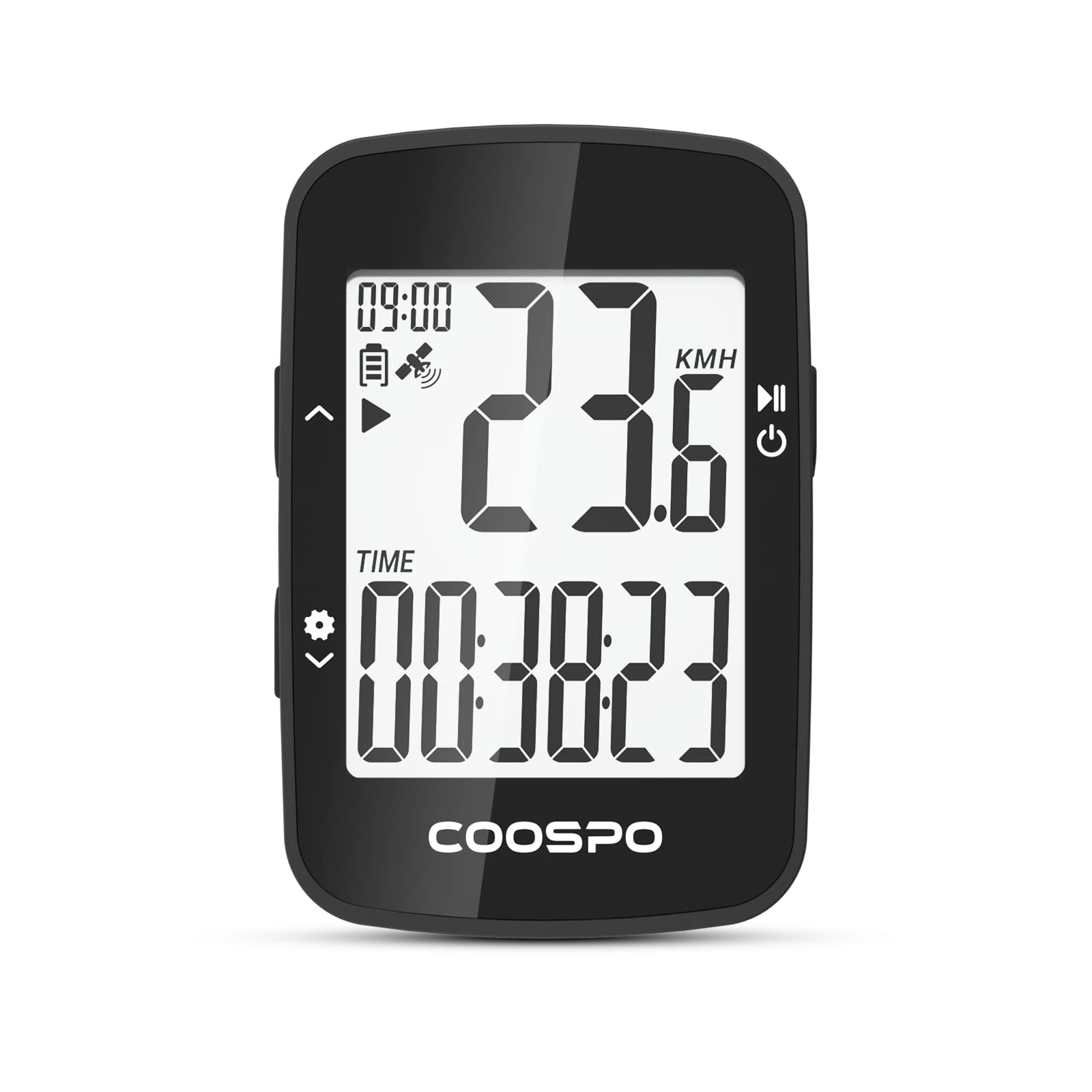 COOSPO サイクルコンピュータ GPS サイコン 無線 サイクリングコンピュータ ワイヤレス 自転車スピード..