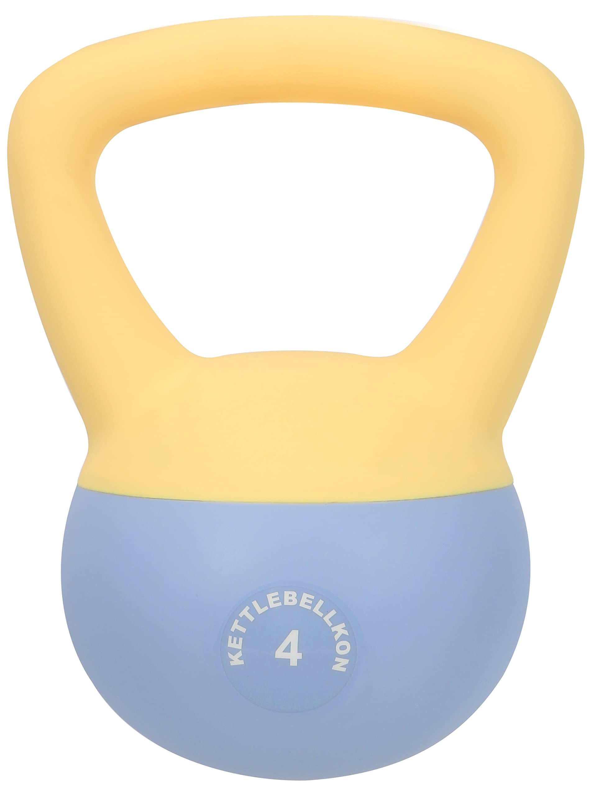 KETTLEBELLKON（ケトルベル魂）ソフトケトルベル (4kg/イエロー)