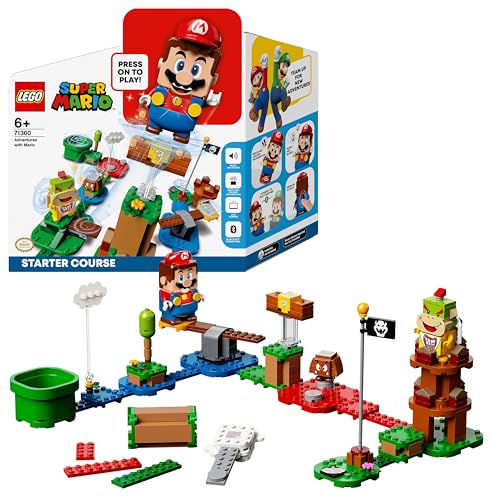 楽天1000カットカルペディエムレゴ （LEGO） スーパーマリオ おもちゃ レゴ（R）マリオ（TM） と ぼうけんのはじまり ～ スターターセット クリスマスプレゼント クリスマス 男の子 女の子 マリオ 子供 グッズ フィギュア ゲーム 玩具 知育玩具 誕生日 プレゼント ギフト レゴブロック 71360 6歳 ~