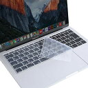 MOSISO キーボードカバー 防水 防塵カバー 保護 キースキン 清潔易い 日本語 JIS配列 対応機種 MacBook pro 13 インチ 2017 2016 A1708 Touch Bar非搭載/対応機種 MacBook 12 インチ A1534 (クリア)(2)