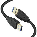 USB 3.0オス-オスケーブル 3m USBタイプA-タイプA XB...(2)