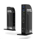 Plugable 14-in-1 USB-C ドッキングステーション HDMI 4台モニター対応 100W 充電 - Windows 用 Thunderbolt 3 /4 対応(USB-C x1、USB 3.0 x1、イーサネット、SD カードリーダー、オーディオ入出力ポート)(2)