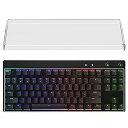 Geekria キーボード カバー ケース 互換品 ロジクール G Logicool G913 TKL/G PRO テンキーレス ワイヤレスメカニカルゲーミングキーボード 透明アクリルカバー 保護カバー(2)