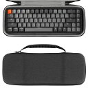 Geekria キーボードケース 65%コンパクト 68キー ワイヤレスンメカニカルゲーム キーボード収納ケース Keychron K6 Bluetooth 5.1 HyperX Alloy Origins 65に適合