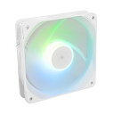 オウルテック ARGB対応 120mm ケース用ファン デイジーチェーン接続 PWM 4PINコネクタ ホワイト OWL-FP1225ARGB-WH(2)