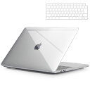 TALENANA for Macbook Air M1 ケース 13インチ A2337/A2179/A1932対応 2020/2019/2018モデル【日本語キーボードカバー付き】 Macbook Airカバー M1チップ クリアケース 保護ケース ハードケース 全面保護 ほこり防止 滑り止め Macbookアクセサリー Macbook付属品(クリア(2)