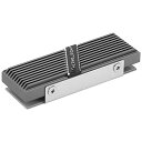 Thermalright TR-M.2 2280 TYPE A G 2280 ヒートシンク SSD冷却 M.2 2280 ヒートシンク クーラー アルミニウム 熱伝導率2 デスクトップ 高性能 SSDクーラー グレー(2)