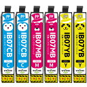 【WYFYINK】Epson エプソン用 IB07CB IB07MB IB07YB 互換 インク IB07 PX-M6010F PX-M6011F PX-S6010 マウス 3色 マルチパック IB07CL4B 大容量 インクカートリッジ 取扱説明書付き 残量表示対応(2)